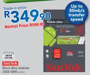 SanDisk Micro Ultra Android 32GB SDHC