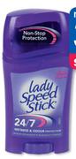 Lady Speed Anti-perspirant Stick 65g or 85g
