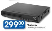 Safeway DVD Player(SDVD-200)-Each
