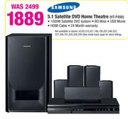 Samsung 5.1 Satellite DVD Home Theatre HT-F450