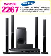Samsung 5.1 Tallboy DVD Home Theatre E355