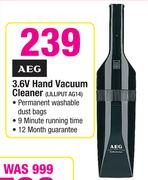 AEG 3.6V Hand Vacuum Cleaner LILLIPUT AG14