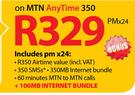 Sony Xperia M Smartphone-On MTN Any Time 350
