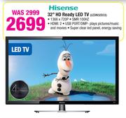 Hisense 32" HD Ready LED TV-LEDN32D33