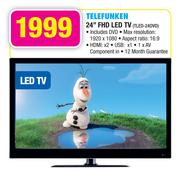 Telefunken 24" FHD LED TV-TLED-24DVD