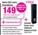 Nokia 520 Lumia Smartphone-On uChoose Flexi 100