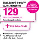 Blackberry Curve 9320 Smartphone-On uChoose Flexi 100