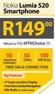 Nokia Lumia 520 Smartphone-On My MTNChoice 50