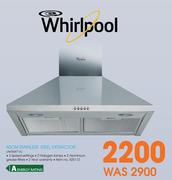 Whirlpool 60cm Stainless Steel Extractor AKR6871X