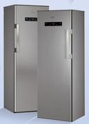 Whirlpool 228L Upright Stainless Steel Freezer-Each