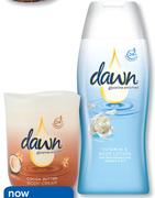 Dawn Cocoa Butter Body Cream 280ml or Lotion 400ml