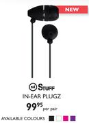 Stuff In-Ear Plugz-Per Pair
