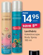 Lentheric Kaleidoscope Body Spray-100ml Each