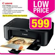 Canon 3 In 1 Printer MG2240/2540