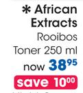 African Extracts Rooibos Toner-250ml