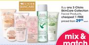 Clicks SkinCare Collection Facial Products-Each