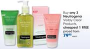 Neutrogena Visibly Clear Products-Each