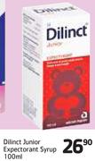 Dilinct Junior Expectorant Syrup-100ml