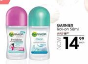 Garnier Roll On-50ml Each