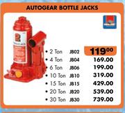 Autogear Bottle Jacks 15 Ton JB15