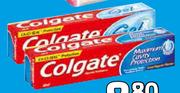 Colgate Regular Or Gel Toothpaste-100ml Each