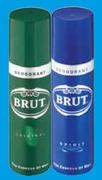 Brut Deodorant Assorted-120ml Each