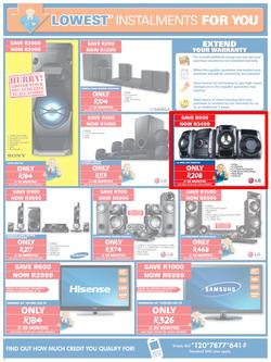 Joshua Doore & Russells : Lowest Installments For You (20 Aug - 6 Sep 2015), page 6