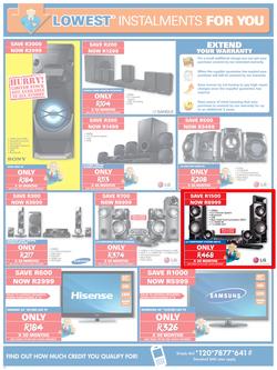 Joshua Doore & Russells : Lowest Installments For You (20 Aug - 6 Sep 2015), page 6