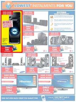 Joshua Doore & Russells : Lowest Installments For You (20 Aug - 6 Sep 2015), page 6