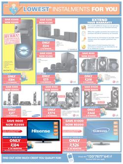 Joshua Doore & Russells : Lowest Installments For You (20 Aug - 6 Sep 2015), page 6