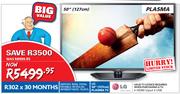 LG 50"(127cm) Plasma TV