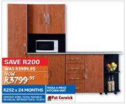 Pat Cornick Tessa 4-Piece Kitchen Unit