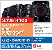 LG Mini HiFi CM4740