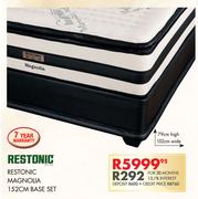 Restonic Magnolia 152cm Base Set