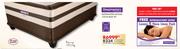 Sleepmasters Monza 152cm Base Set
