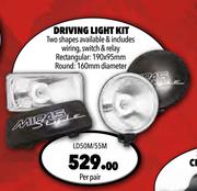 Midas Driving Light Kit LD50M/55M-Per Pair