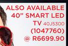 Samsung 40" Full HD Smart LED TV 40J5300