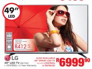 LG 49" Full HD Smart LED TV 49LF630