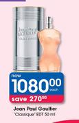 Jean Paul Gaultier Classique EDT-50ml Each