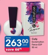 Coty Exclamation Fierce EDP-50ml Each
