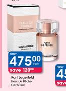 Karl Lagerfeld Fleur De Pecher EDP-50ml Each