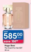 Hugo Boss The Scent For Her EDT-30ml Each