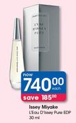 Issey Miyake L'Eau D'Issey Pure EDP-30ml Each