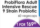 Probiflora Adult Intensive Rescue 9 Strain Probiotic 60 Vegecaps