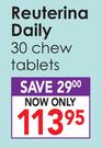 Reuterina Daily 30 Chew Tablets