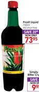Prosit Liquid 750ml Alcohol-Free