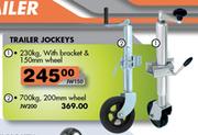Trailer Jockeys-700kg,200mm Wheel-JW200