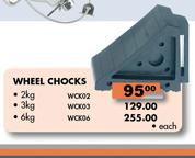 Wheel Chocks-2kg WCK02