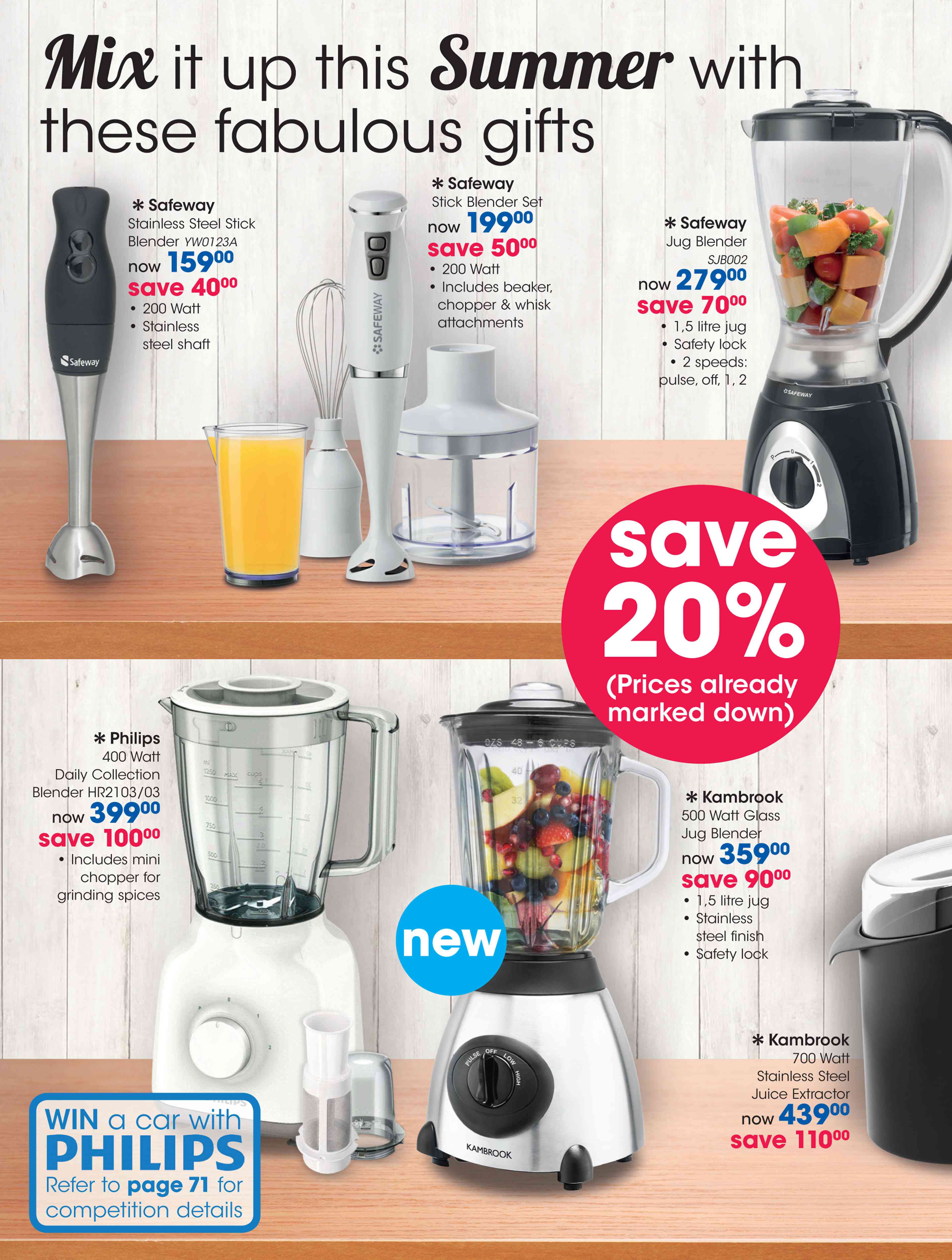 Special Safeway Jug Blender SJB002 — www.guzzle.co.za