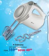Safeway 200 Watt Hand Mixer
